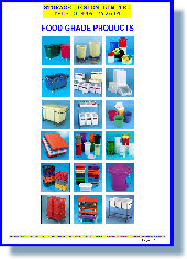 Colour Coded containers and dollies for FOOD HANDLING