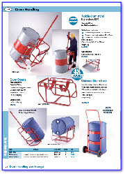 Drum Handling, Drum Tilt, Drum Lift, Drum Pallet Loader, Drum Stands