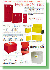 Hazardous Storage Cabinets, Acid, Alkali, Fist Aid, COSHH etc