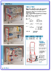 Basket and Tray Trolleys, MailRoom Trollies, MailBag Trolleys