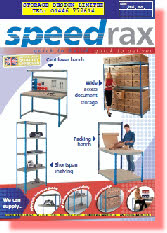 SPEEDRAX SHELVING AND WORKBENCHES FROM STORAGE DESIGN LIMITED
